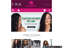 Tablet Screenshot of dyhair777.com